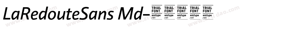 LaRedouteSans Md字体转换